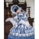 Bramble Rose Butterfly And Blue And White Porcelain One Piece(Reservation/2 Colours/Full Payment Without Shipping)